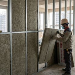 Thi công bông khoáng rockwool