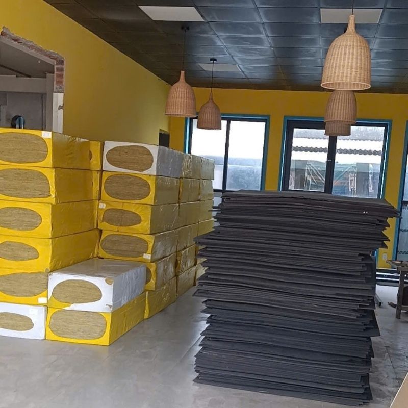 Ứng dụng của bông khoáng