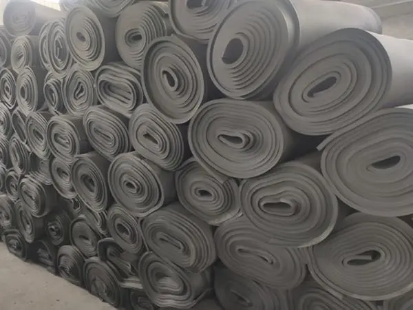 So sánh trực quan cao su EVA, PE foam, PU foam và cao su lưu hóa về tỷ trọng và đặc tính