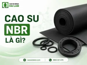 cao su NBR là gì dạng tấm màu đen chịu dầu
