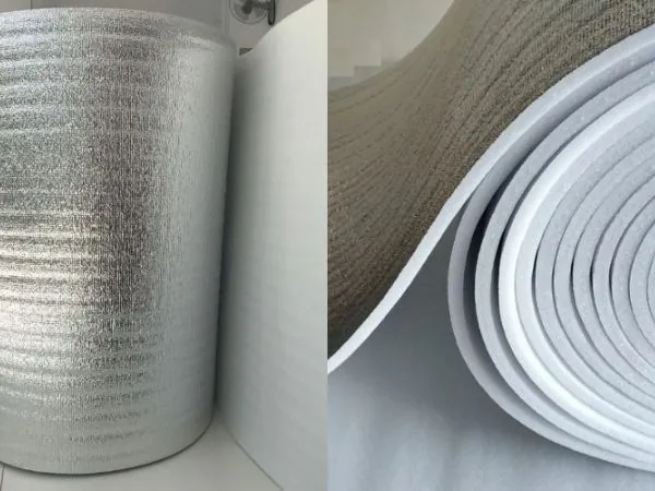 Mút xốp cách nhiệt FE FOAM tráng bạc dạng cuộn
