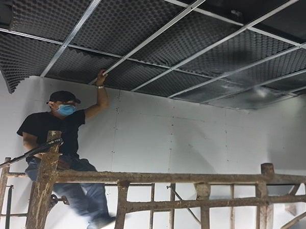 Hướng dẫn thi công mút trứng tiêu âm