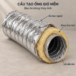 Ống gió mềm cách nhiệt