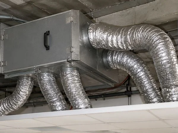 Ống gió mềm được sử dụng cho hệ thống điều hòa